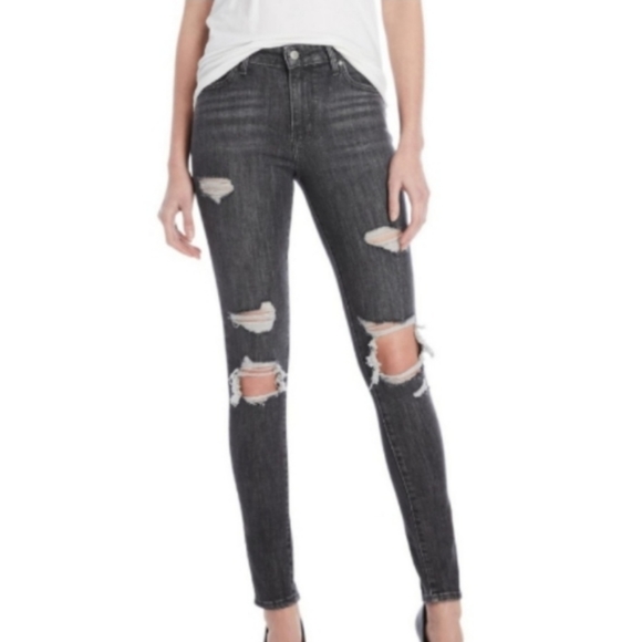 Levi's Denim - [Levi's] HIGH-RISE SKINNY Ripped Jeans